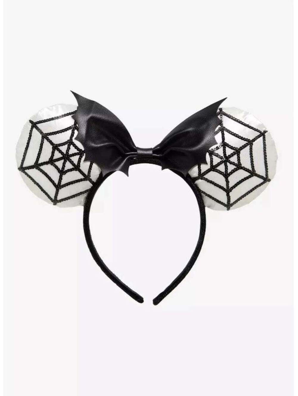 Disney Minnie Mouse Sequins Spiderweb Ears